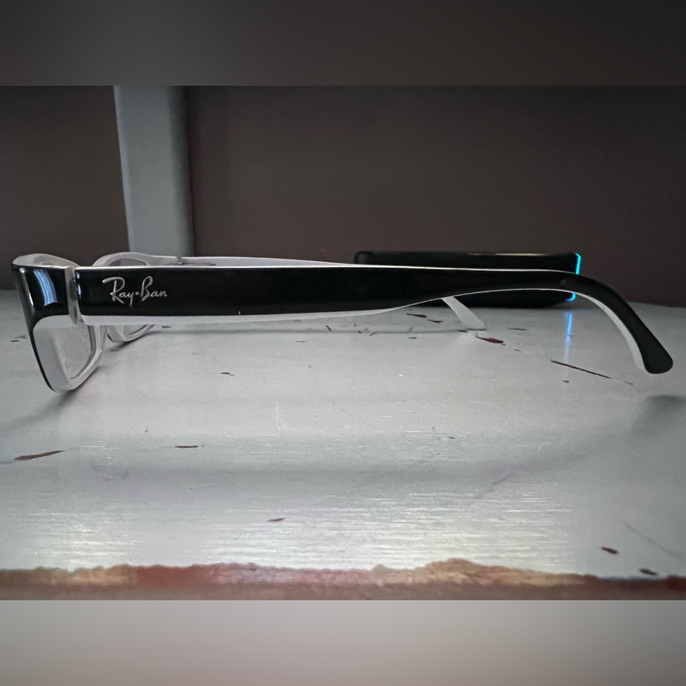 Ray-Ban White Frame Glasses